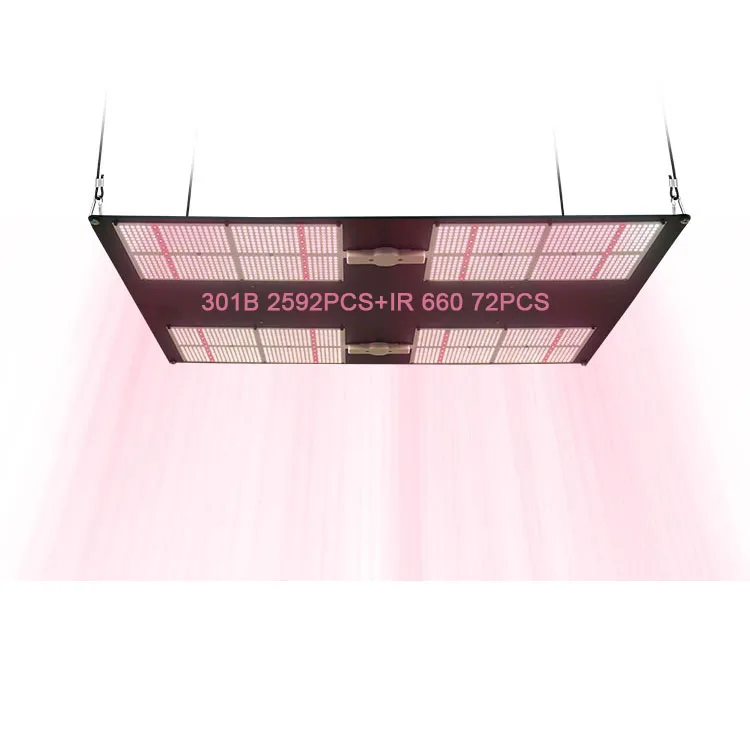 2021 Meiju Q4 650R Best 650W Led Grow Light, Using Newest Samsung Lm301H Led Grow Light For Indoor Plants Growing