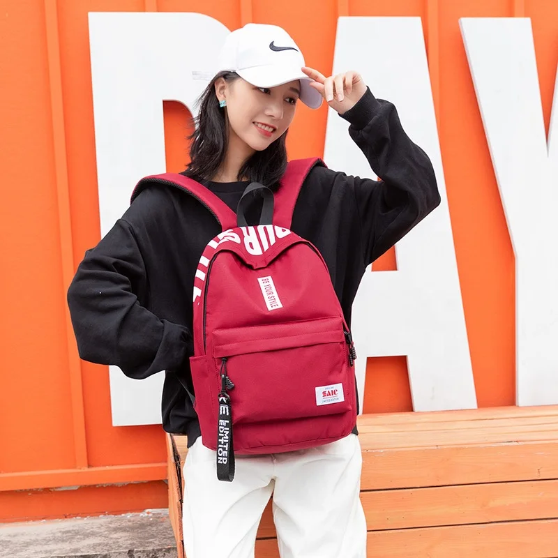 

Custom Kids Backpack Travel Backpacks For Teen Girls School Bag, Red or custom