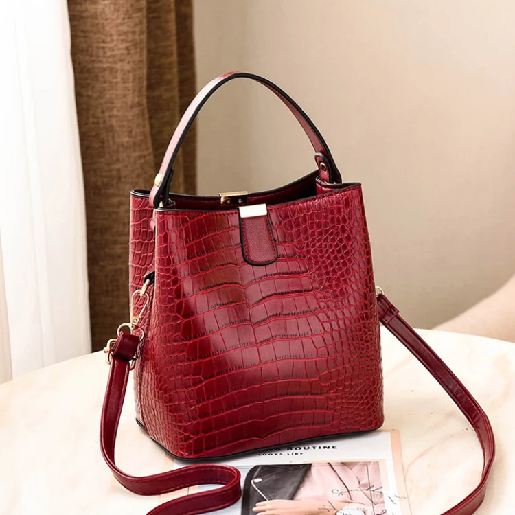 

High Quality 2021 Handbags sac femme Patchwork Solid Color Shoulder Bag Handbag PU Leather Women Hand Bags, Multi