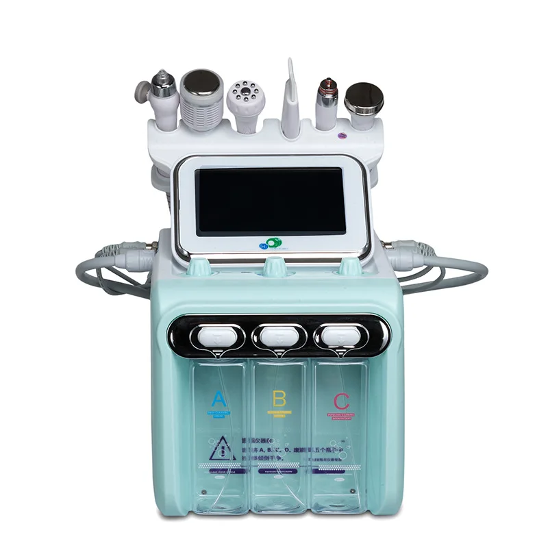

Multifunction Skin Care Facial Cleaning H2o2 Hydra Jet Peel Oxygen Small Bubble Machine