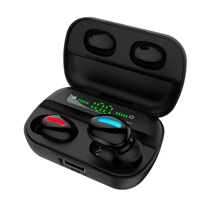 

GlobalCrown Q82 TWS In-Ear Waterproof Noise Cancelling True Wireless Bluetooth Earbuds with LED Display