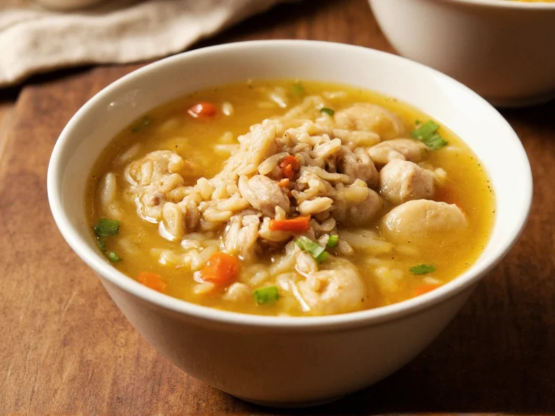 Chicken Soup with Rice: Clarifying the Culinary Relationship