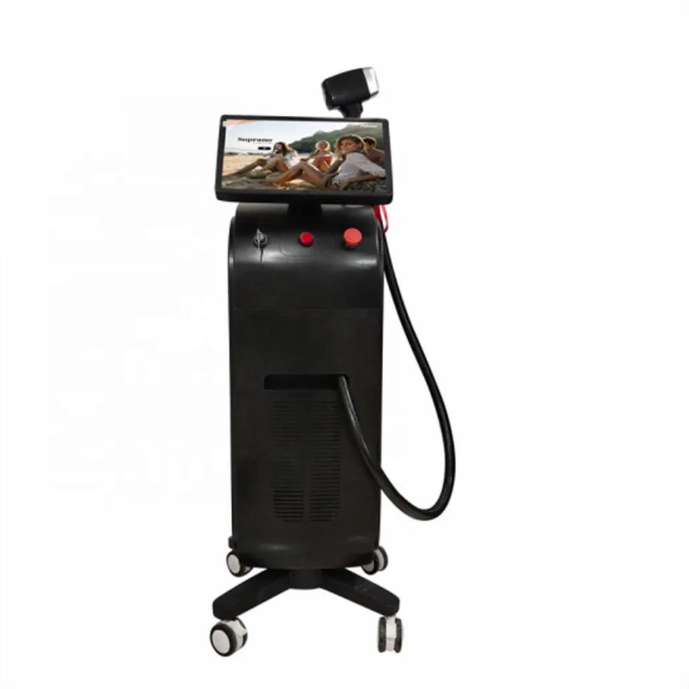 

New advanced 15inch screen Germany 810 808nm triple wavelength trio 755 808 1064 diode laser hair removal machine