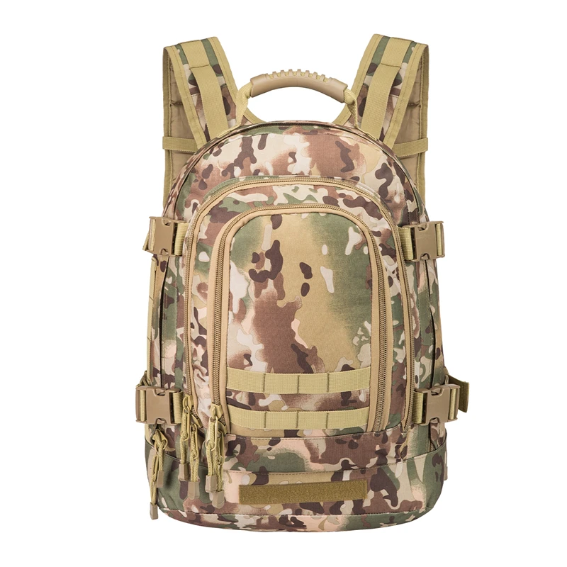 

nylon hiking backpack military survival assault backpack military backpack with 3 pouch Military bag, Ocp- military bag