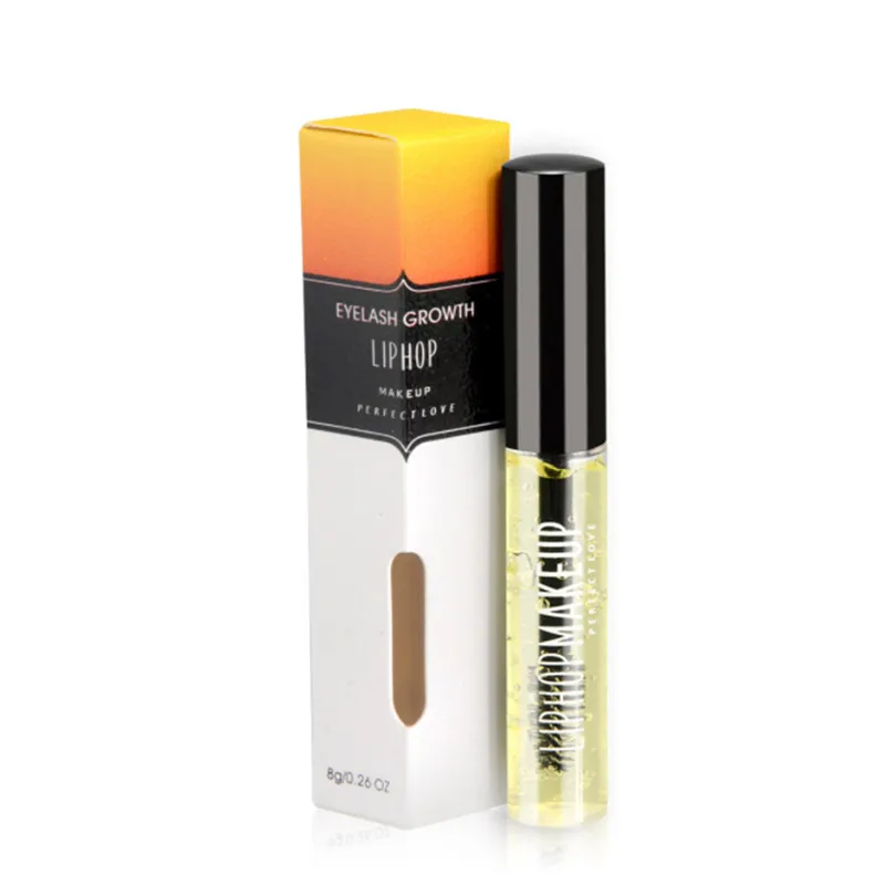 

LIPHOP MAKEUP OEM/ODM High-quality Grow Longer Thicker eyelash growth serum, Clear liquid