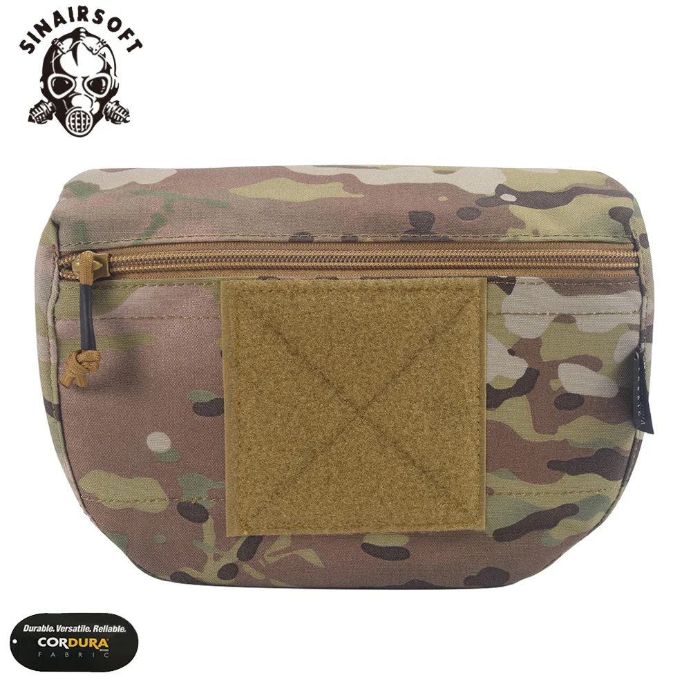 Sinairsoft Custom Tactical Combat Sundries Pouch Camouflage 500D Cordura Nylon Drop Pouch