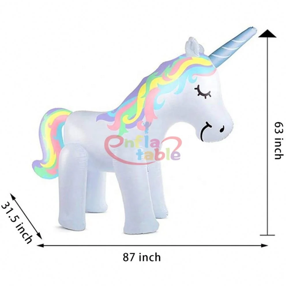 

Inflatable Unicorn Sprinkler /Inflatable Unicorn Water Spray Sprinklers For Kids