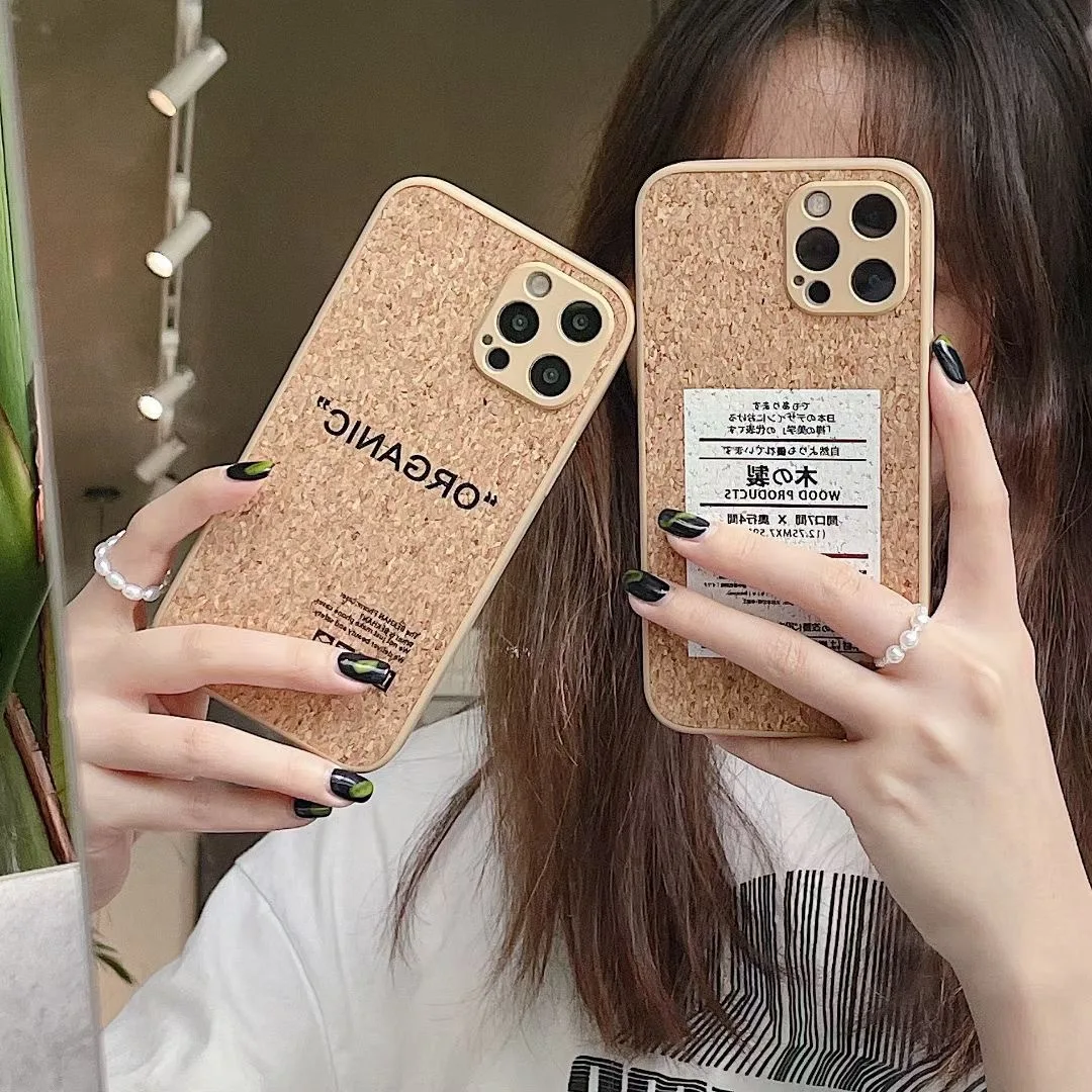 

Luxury Wood Compress Sawdust Phone Case for iPhone 13 11 12 Pro Max XR XS Max 7 8 Plus SE 2020 Shockproof Breathable Back Cover, Black,gold,blue,red
