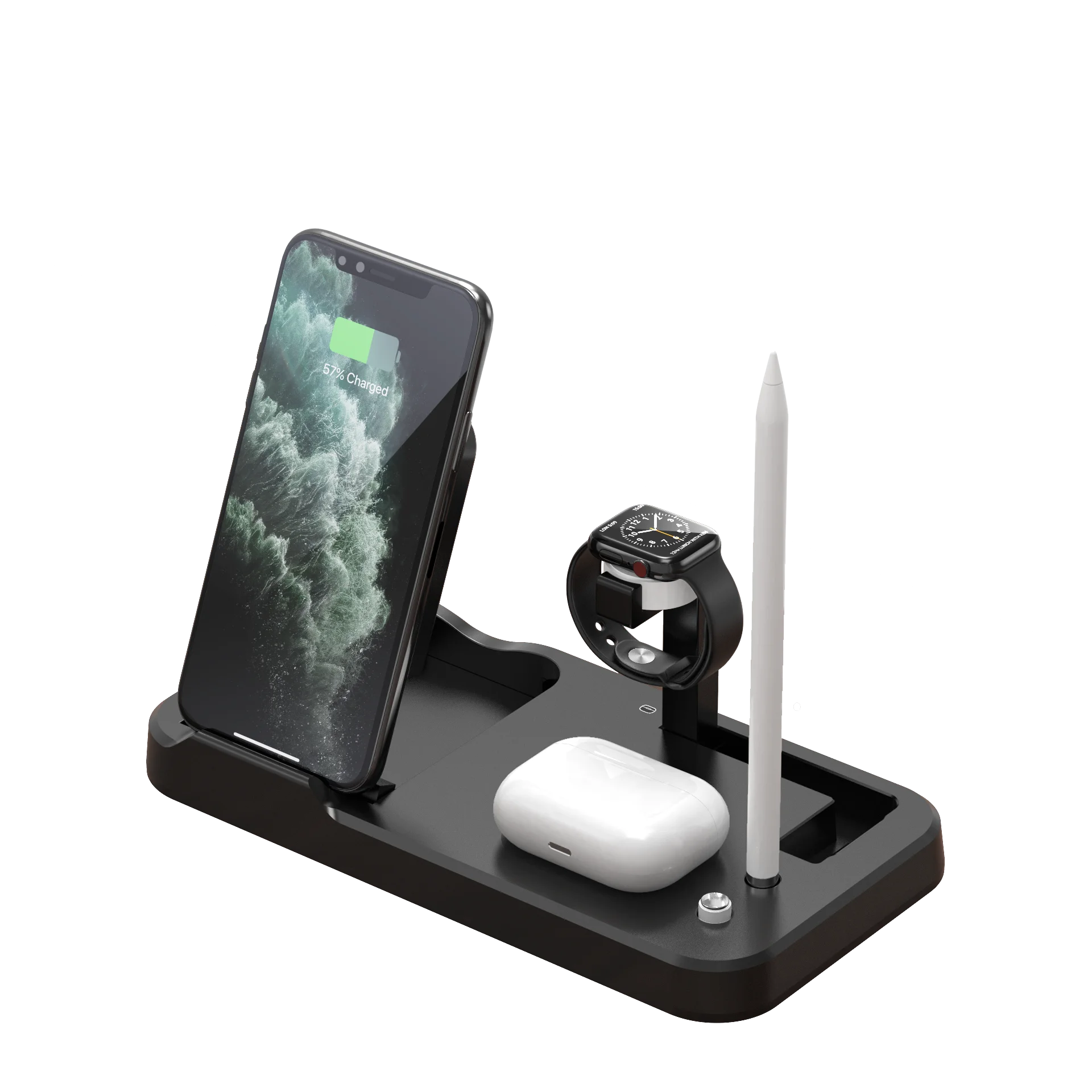 

Qi Wireless Charger 4 In 1 Desktop Fast Wireless Charging Station Compatible With Phone wairless charger wireless