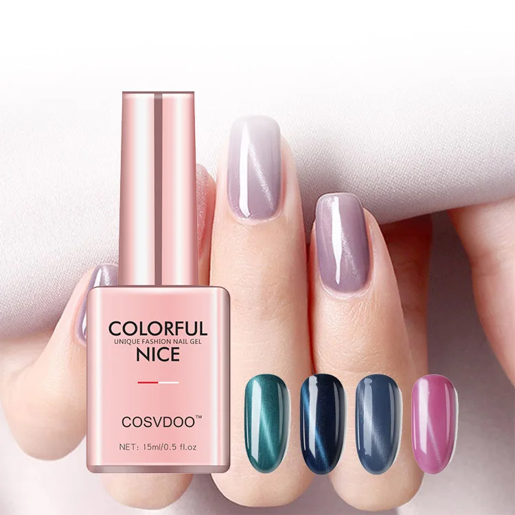 

Hot Selling UV Nail Gel Polish Cat Eye Gel Art Private Label Professional Nail Manufacturers