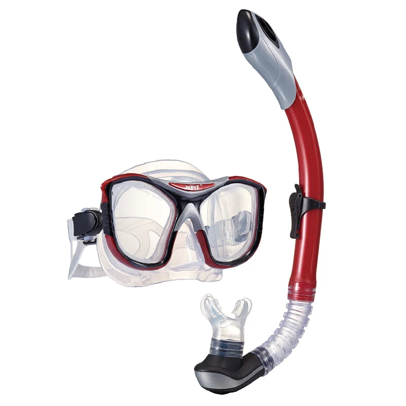 

High-Quality Silicone Snorkel Mask For Excellent Snorkel with Silicon Mouth Piece Snorkeling Set Diving, Black,red,grey etc