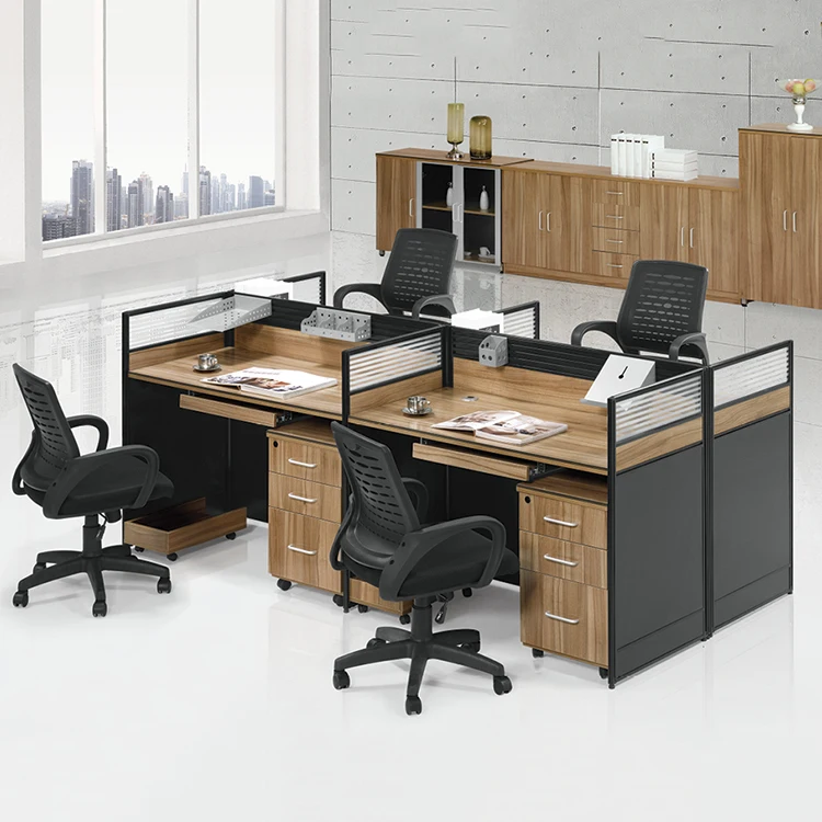 Modern Office Cubicle Staff Workstation Desk Office Table Open Office ...