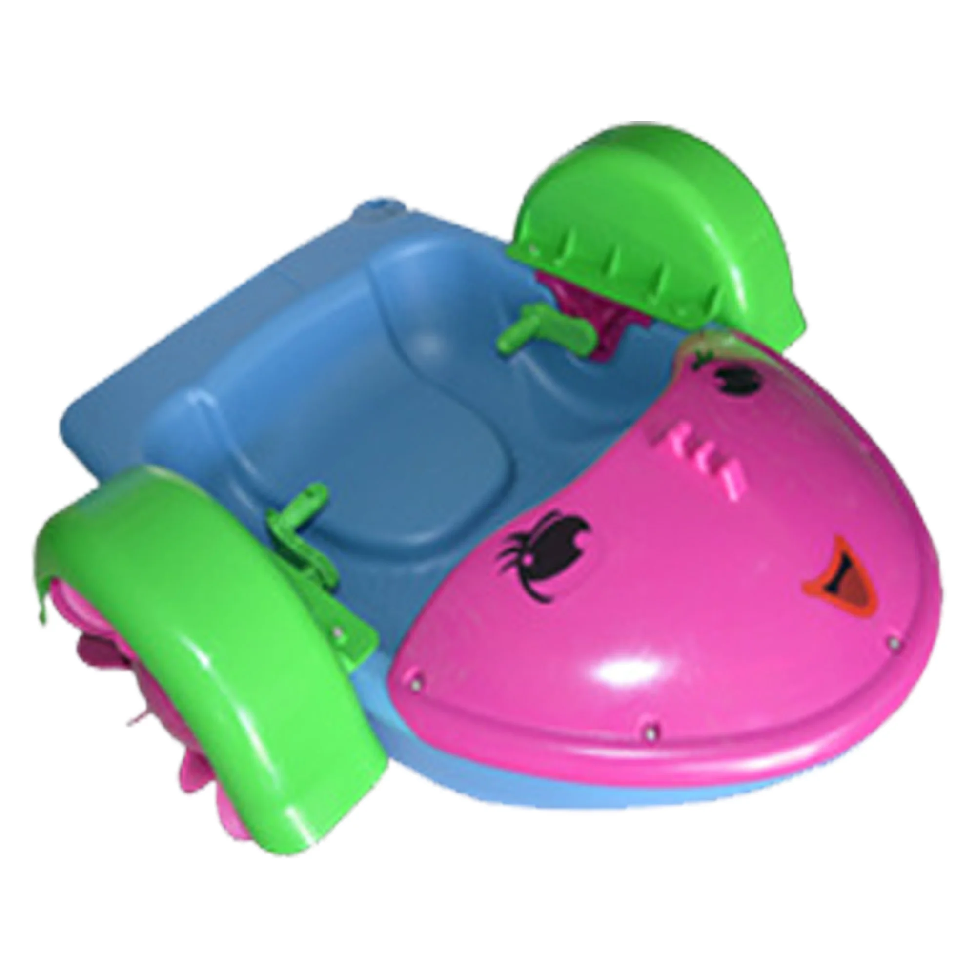 

cheap plastic hand paddle boat,kids small paddler boat, Green, yellow, pink, ect.