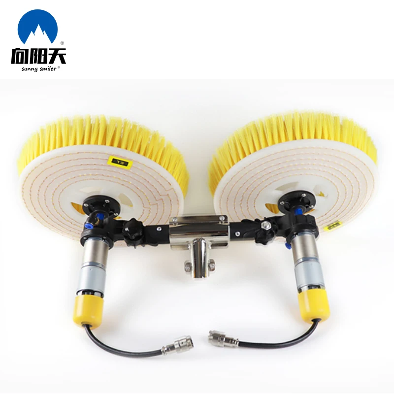 cleaning brush solar panel