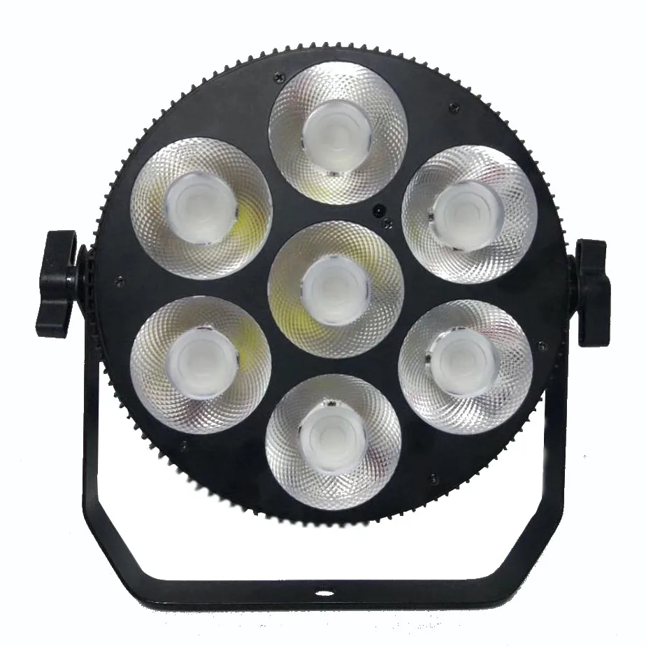 DJ Par Light Led Par Can DJ Disco Wash Lights7pcs 120W COB Super Bright LED Stage Lighting for Church Home Swimming Pool Wedding