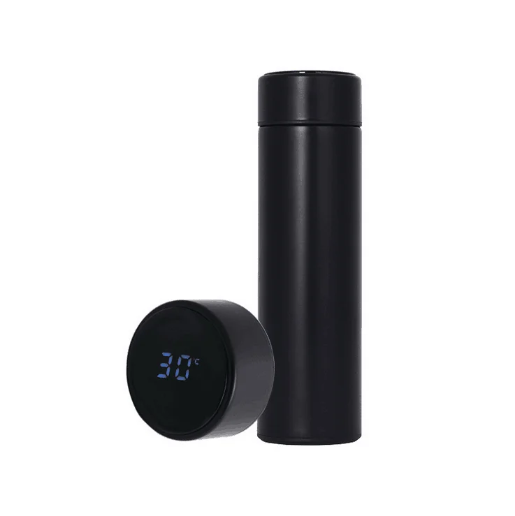 New Design Smart Thermos with LED Screen Temperature Display Show on 304 Stainless Steel Vacuum Thermos Flask Tumbler