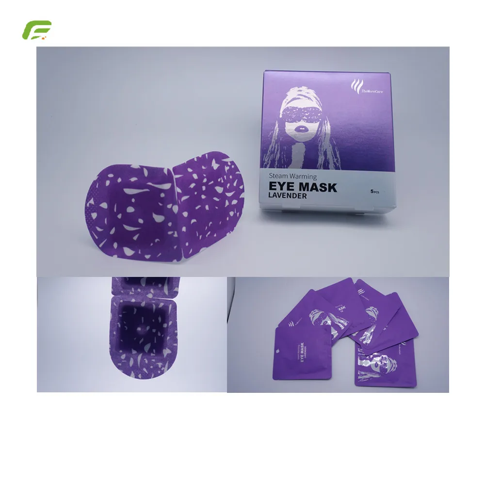 

Hot Steam Eye SPA Mask Relieve Eyestrain Remove Dark Circle Lavender Fragrance Warming Eye Patch