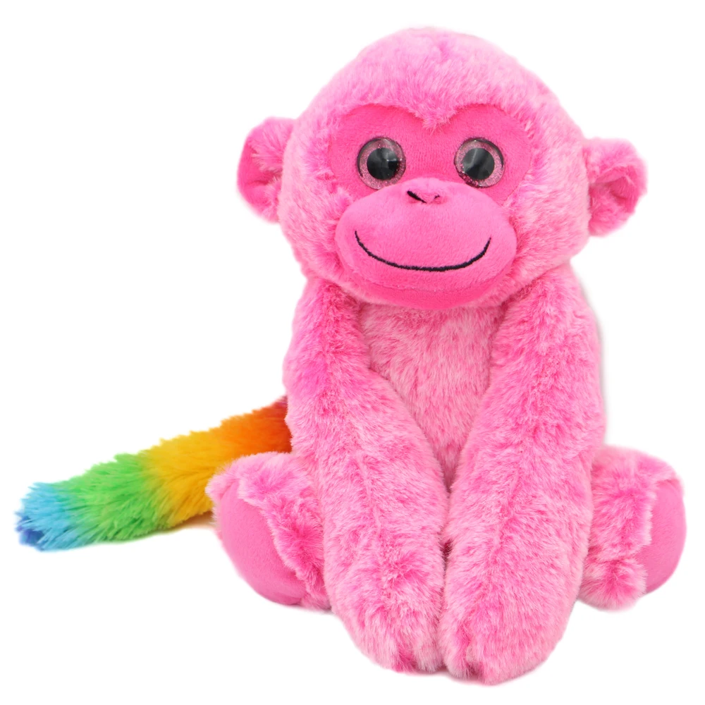 rainbow monkey plush