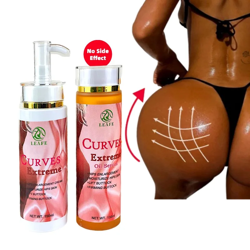 

Private Label Hips And Butts Cream And Oil Set Ultimate Maca Butt And Hips Enlargement Cream Butt Enlargement Oil Cream Set