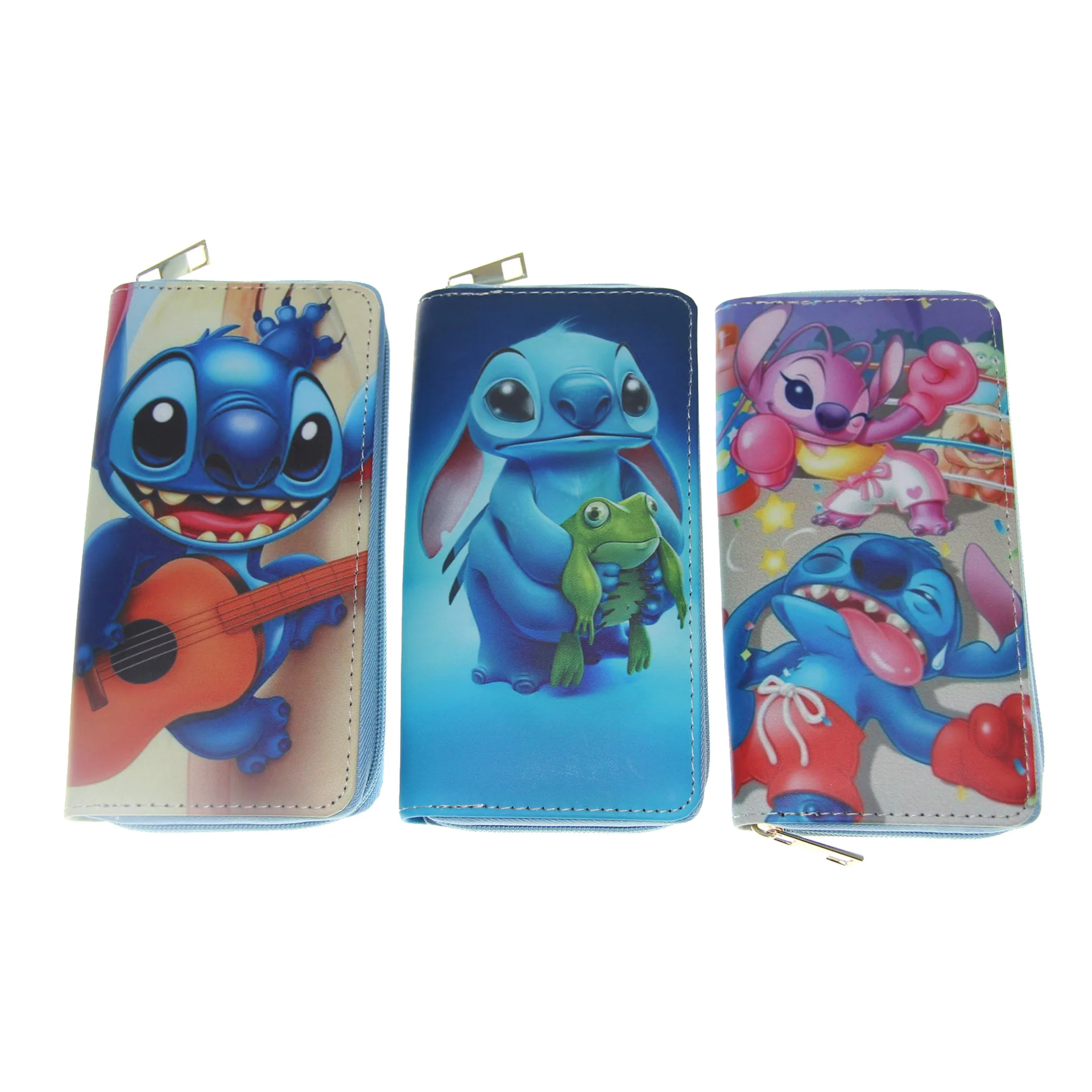 

2021 NEW Lilo and Stitch Lovely Wallet Cartoon Pu Girl Boy Wallet