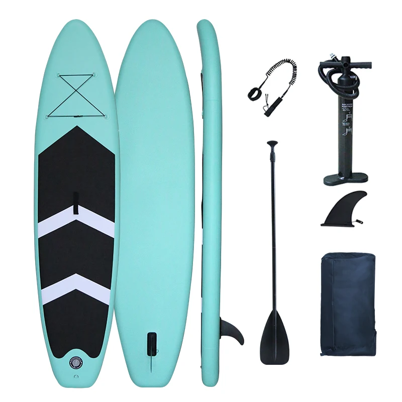 

10'6" 3.2m 2020 Popular Inflatable SUP board Stand up Paddle Board with Adjustable Paddle cheap