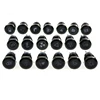 Customized 16/19/22mm 12v 24v 110v multi-style figure master switch self-reset oxidizing black metal push button switch