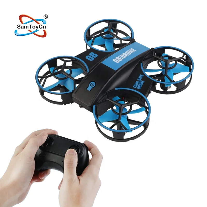 

Fast Delivery Altitude Hold 360 Roll Stunt Rotary Flight Headless Hover DIY Four Axis Quadcopter RC Mini 08 Drone with 2 Color, Blue/yellow