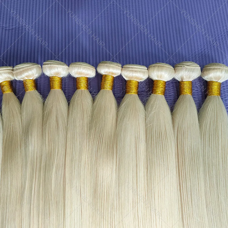 

Free Sample 613 Blonde Raw Indian Virgin Hair Bulk Wholesale 10A Mink Brazilian Human Hair Bundles Cuticle Aligned Hair, Natural black/ #1b color