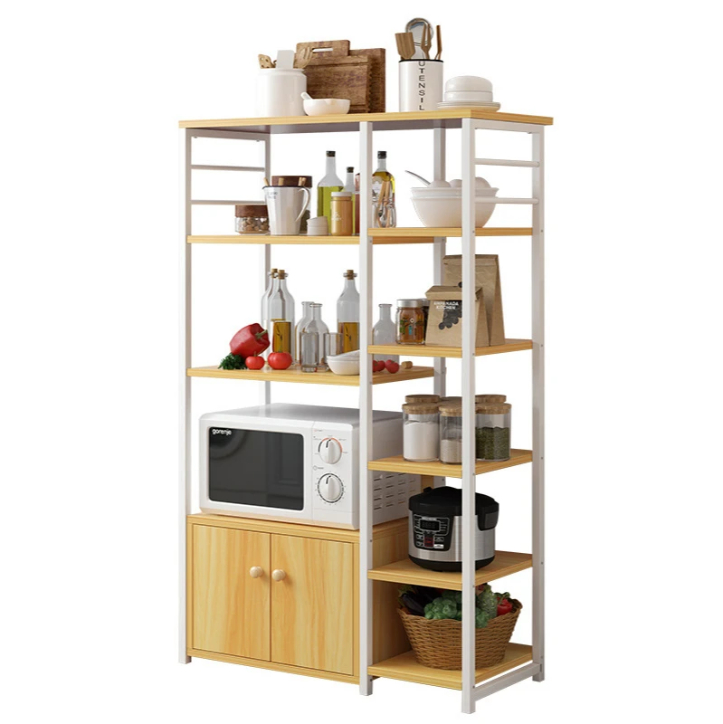 

Kitchen shelf, floor-standing multi-layer storage rack