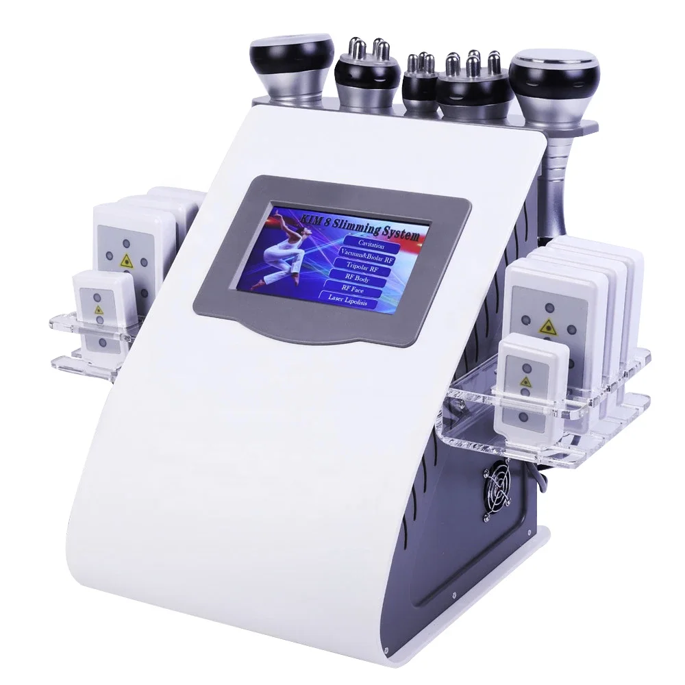 

Newest Products 2021 Lipo Laser Slimming Cavitation Rf 6 in 1 Ultrasonic Cavitation Vacuum Beauty Machine