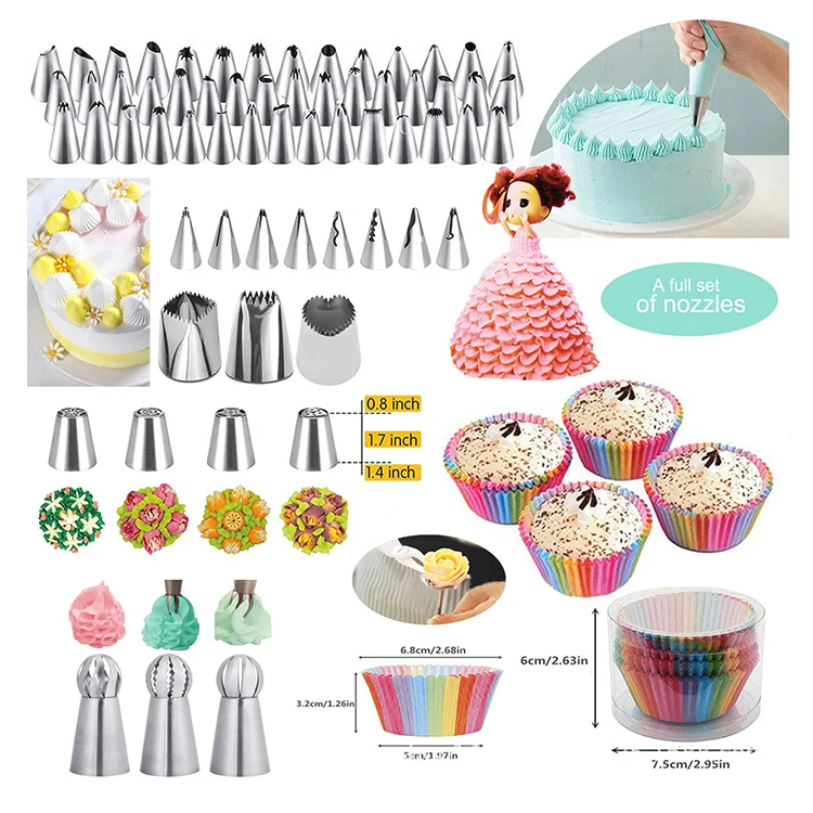 

The Fine Quality Patisserie Accessoires New Cake Decorating Tools Cakes, Yellow,blue,red,gold and customers' need