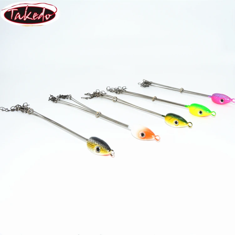 

TAKEDO AL02 9.5g 18cm Alabama rig lure wire leader swivel connect fishing lure