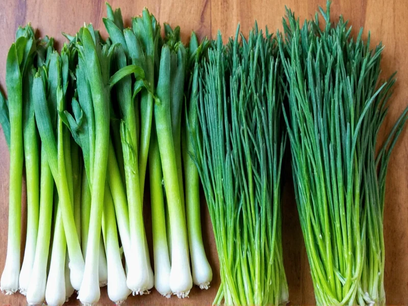 Green Onions vs Chives: Clear Differences Explained