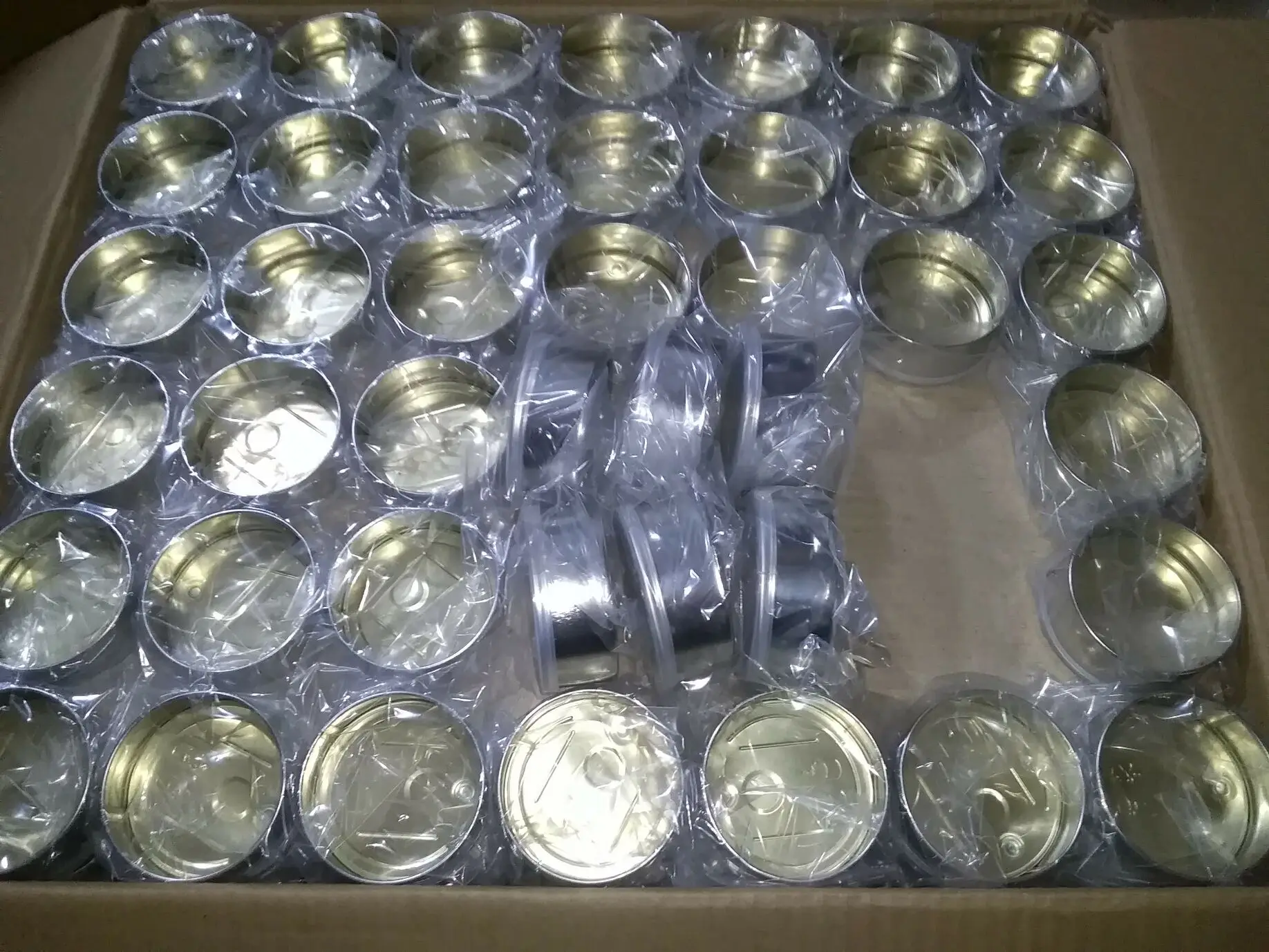 Factory Outlet Self Seal Press 3.5gram Weed Tin Can With Easy Open Metal Cover And Plastic Lids