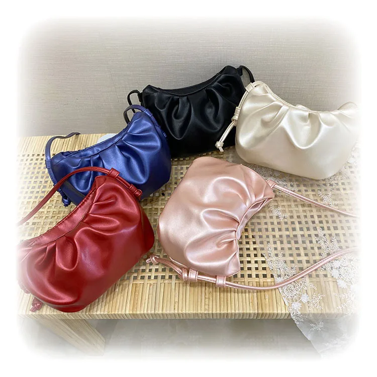 

2020 Cloud Bag Fashion Cloud HandBag Mini Pu Small Bag Mobile Phone Bag Purse, 5colors