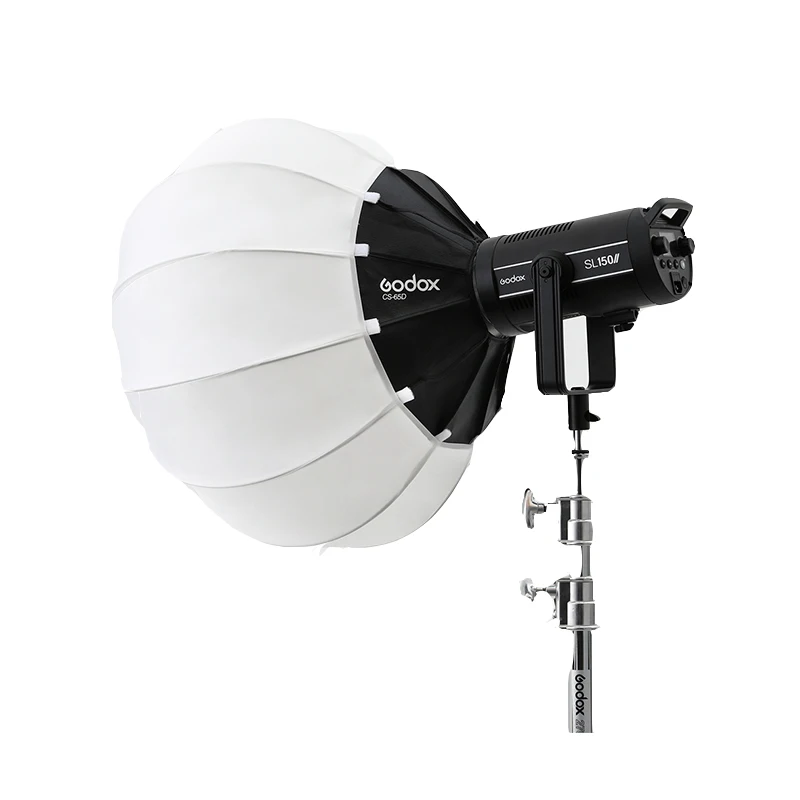 

Godox-CS-65D Portable Lantern Softbox Photography Speedlite Advertising Shooting Accessories For Commercial Studio, Soft white