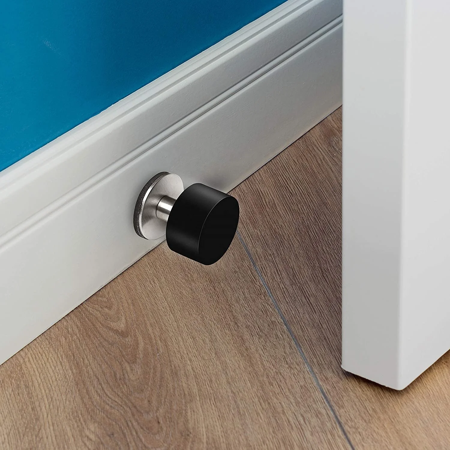 Metal Door Stop Doorstopper Heavy Duty Stainless Steel 3 M Adhesive Door Stopper For