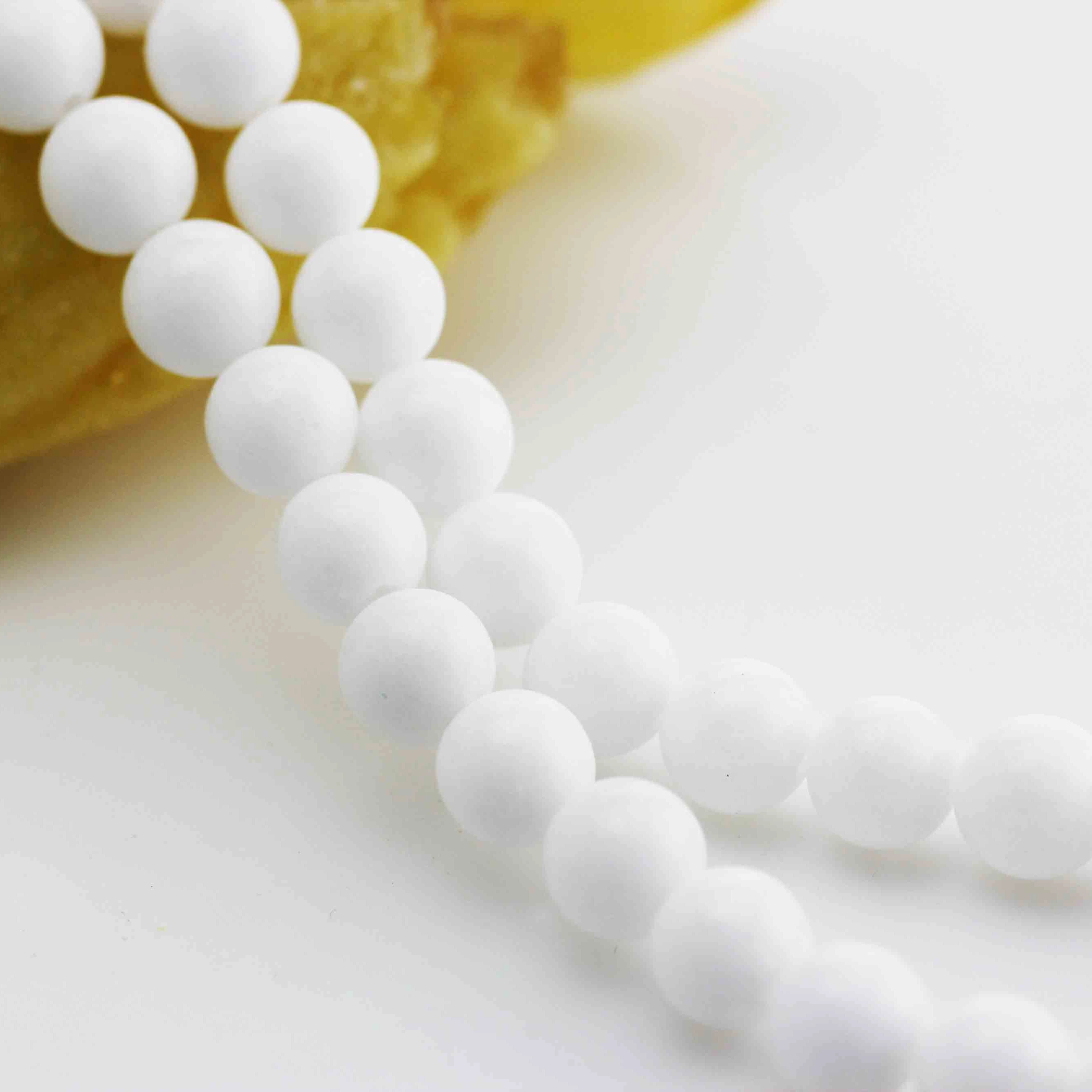 

high quality hot selling natural baked white jade loose gem stones beads for pendant gemstones and beaded fashion necklace, 100% natural color