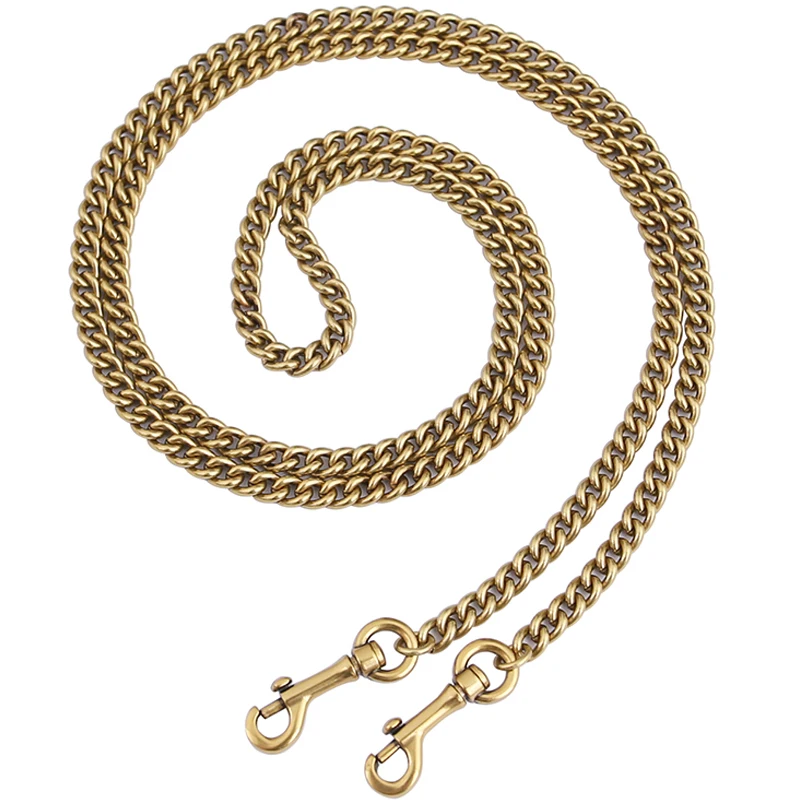 

Fashion Solid Brass Men Belt Pants Keychain Trousers Jeans Wallet Chain Alloy Bag Chain Diy Leather Crafts Accessories