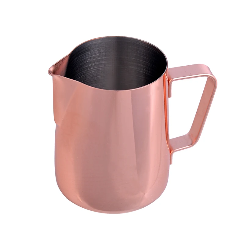 

Colorful Latte Art Decorative Stainless Steel motta 600ml Coffee Pot Mini Small milk steaming Barista Milk Jug pitcher cup pot