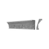 High strength waterproof GRC carved cornice for home and construction