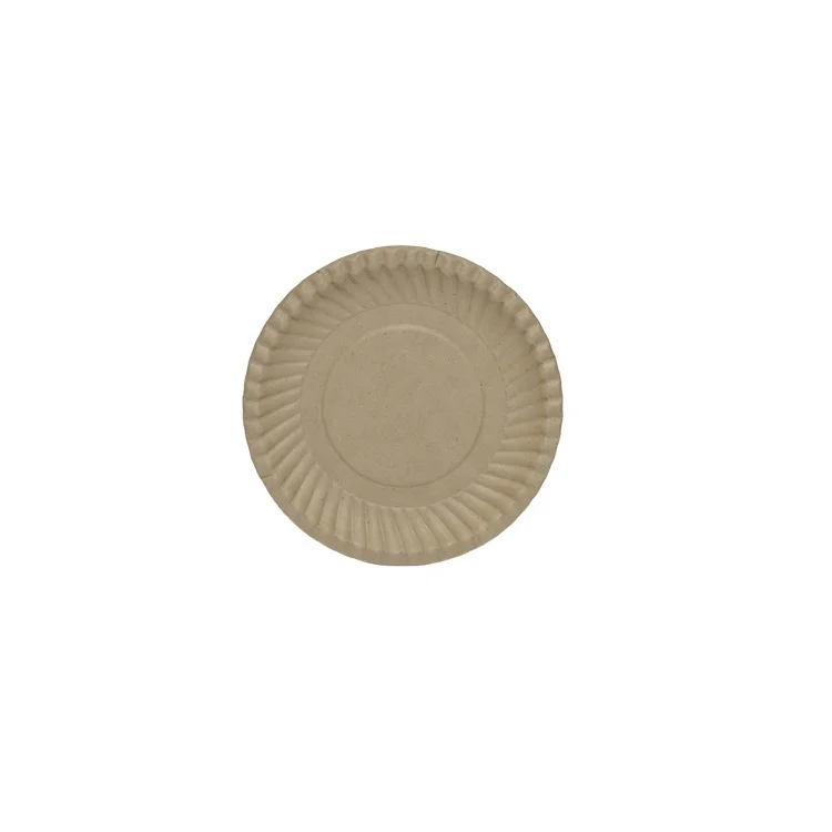 

Eco friendly biodegradable sugarcane bagasse paper plates disposable dinner plate