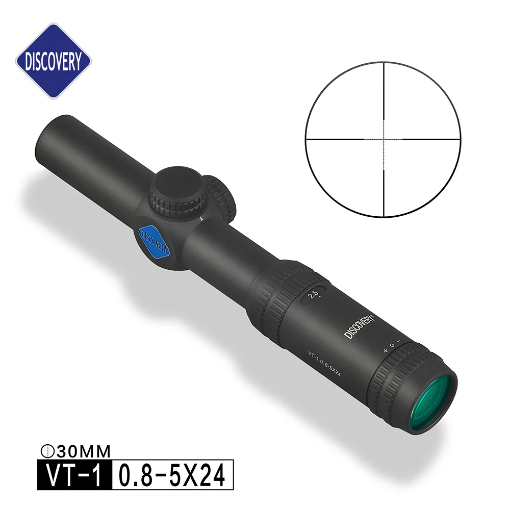 

Discovery Scopes VT-1 0.8-5X24 Second Focal Plan Scope for PCP Air Gun, Air Gun Weapons, Guns and Weapons Army