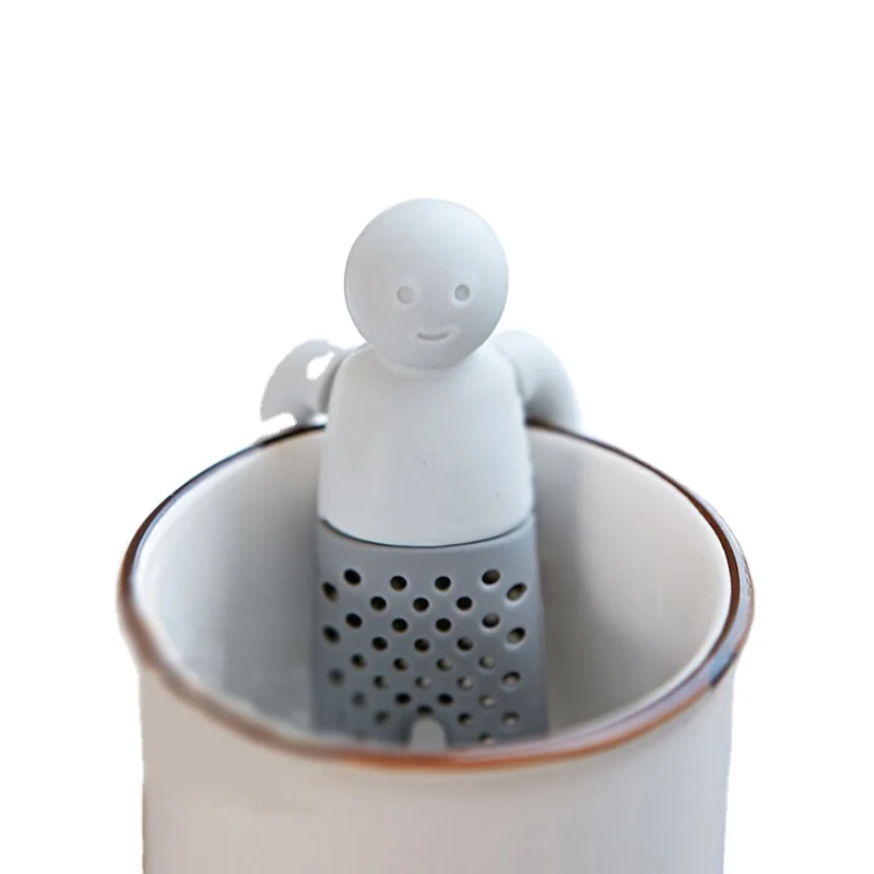 

Lazy Silicone Tea Maker Funny Tea Bag Filter