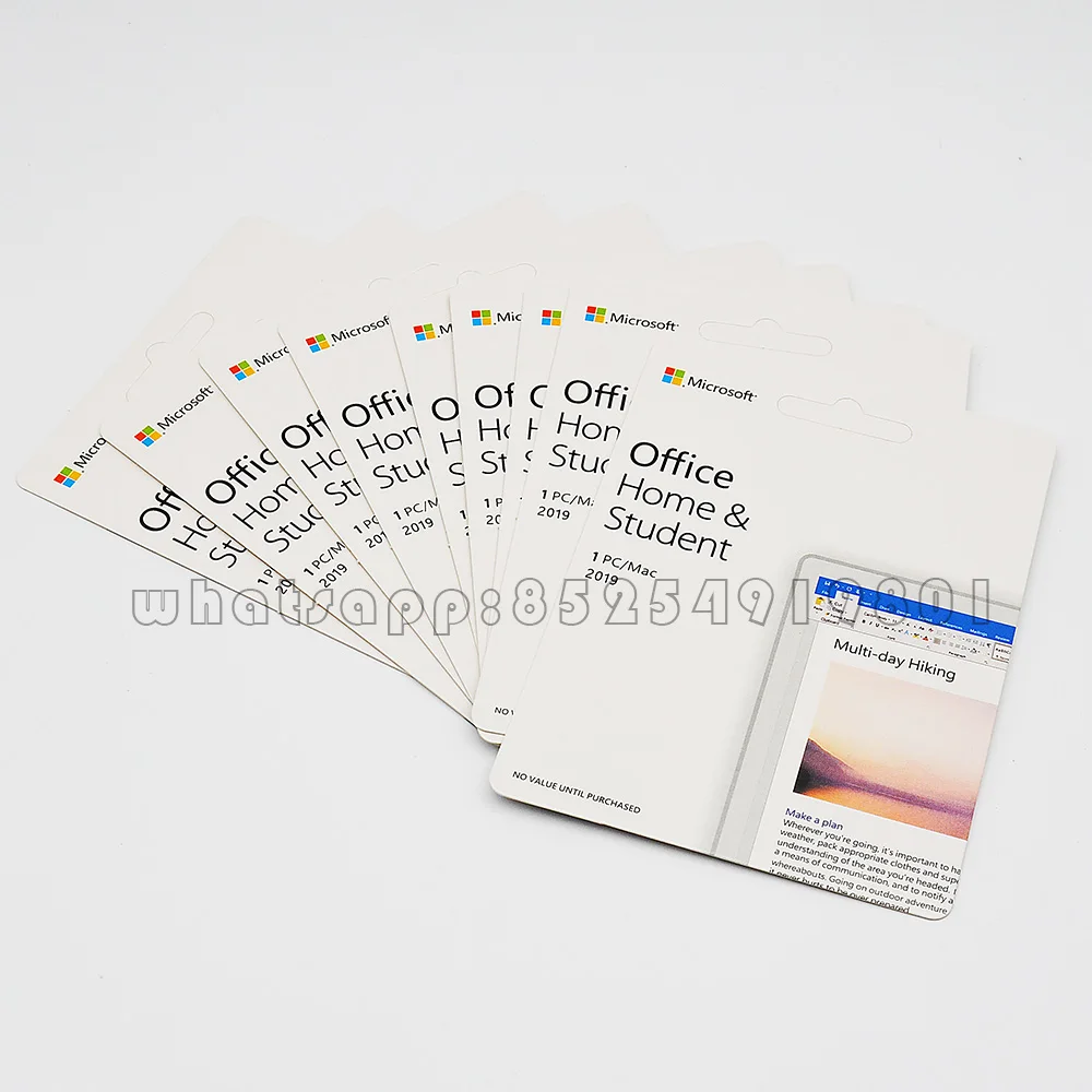 

Windows Operating System Office 2019 Home And Student Key Card