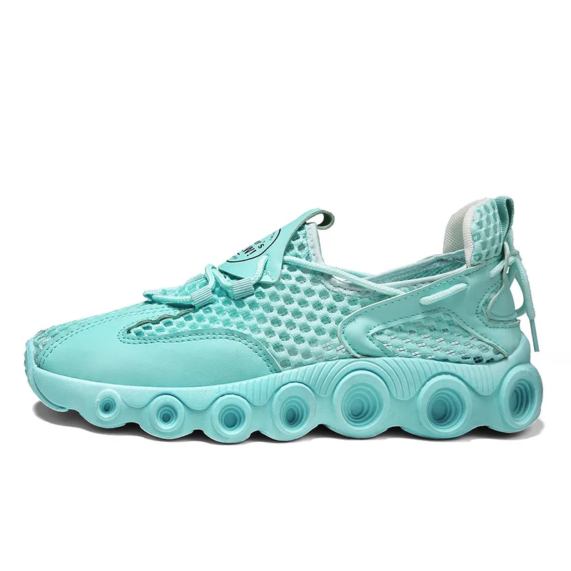 

Men's Shoes Summer New Fashion Trend Thick Sole Solid Color Lightweight Mesh Breathable Casual Men's Sports Shoes, As picture,or custom