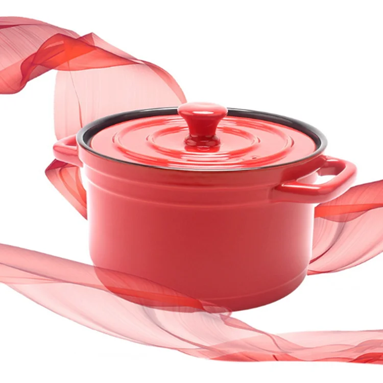 

High Quality hot pots insulated casserole matte glazed ceramic casserole With High Popularity, Multi-color selection