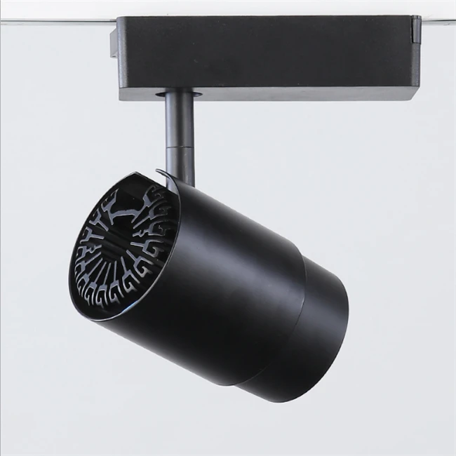 Rohs CE Aluminum White Black cob track light