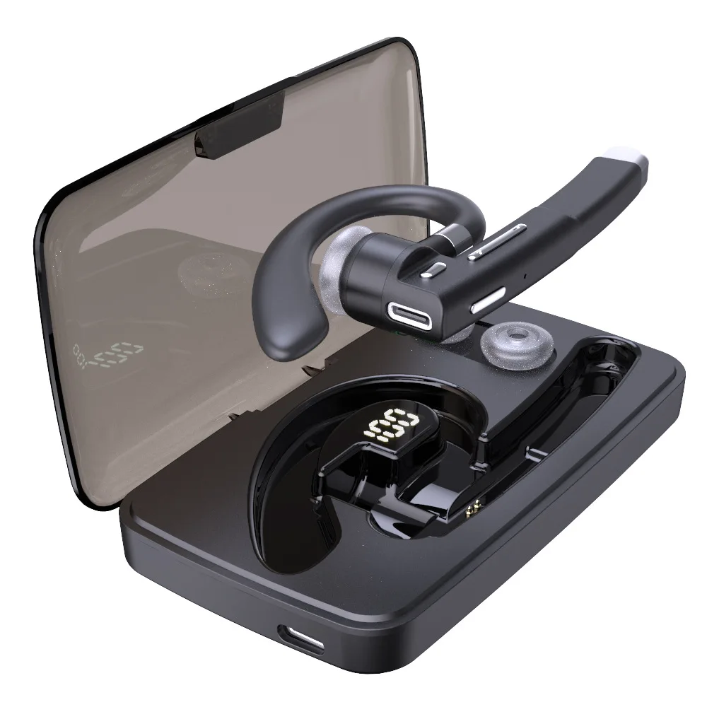 

New Arrival YYK525 Earphone Wireless Headphone Stereo Noise Canceling Single Business Headset with Mic Earbuds Headset, Optional