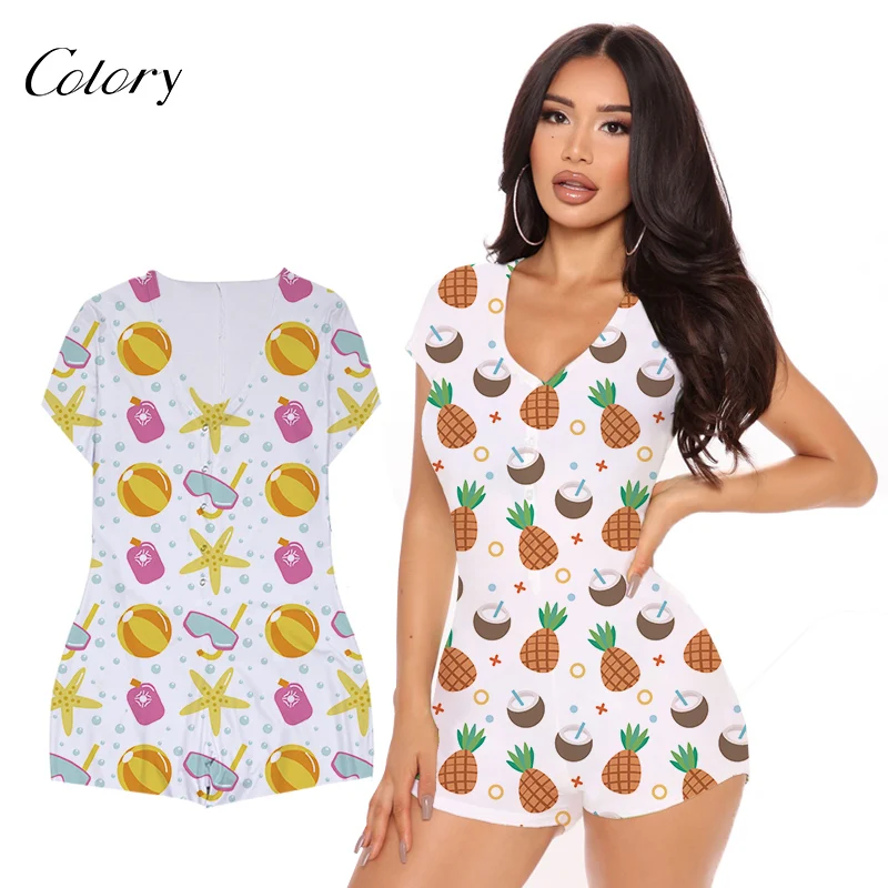 

Colory Woman 2 Two Piec Short Set Satin Shorts, Picture shows